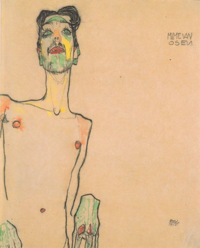 Mime van Osen by Egon Schiele